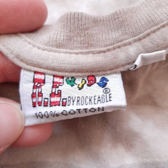 Rock Eagle Vintage Tie Dye Animal Print Tshirt Size 1012 Years - Picture 6 of 10